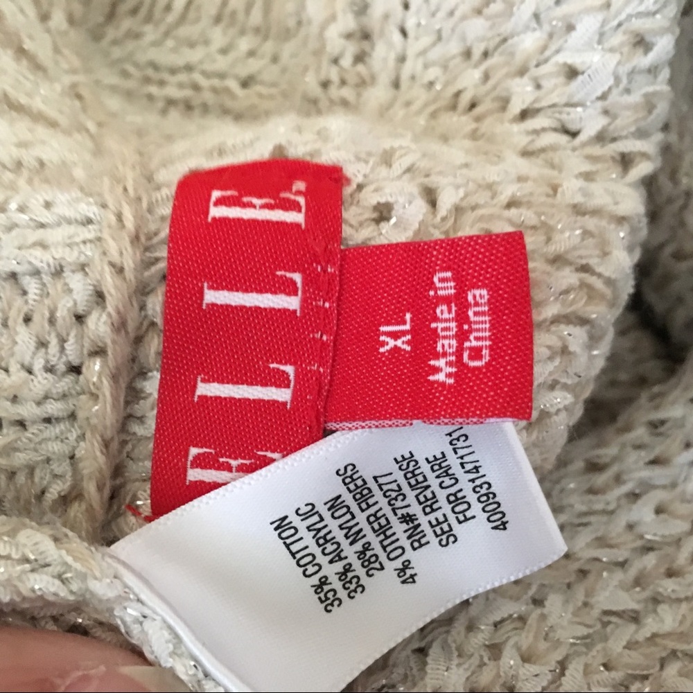Elle silver shimmer wave knit - Picture 5 of 5